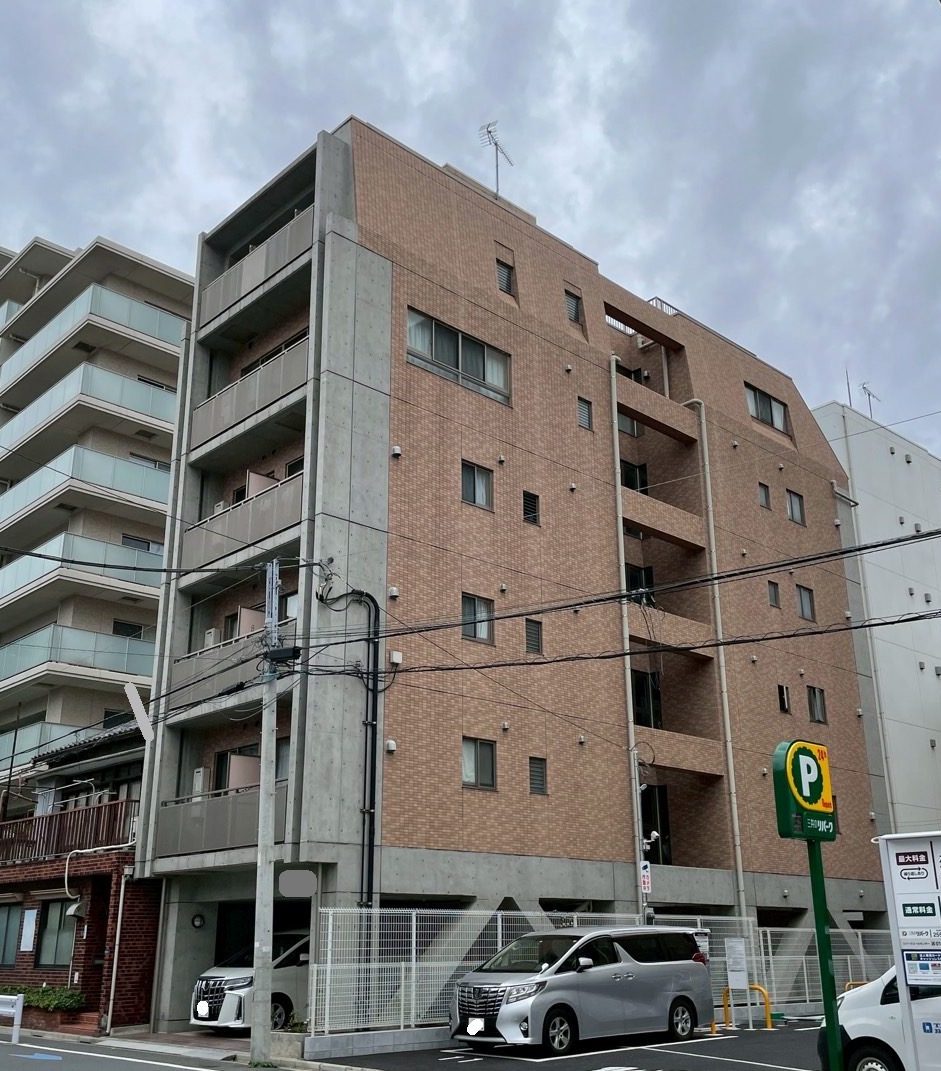 東京都江東区マンション（大規模修繕工事/外壁塗装/防水工事/屋根塗装/グレー）After画像