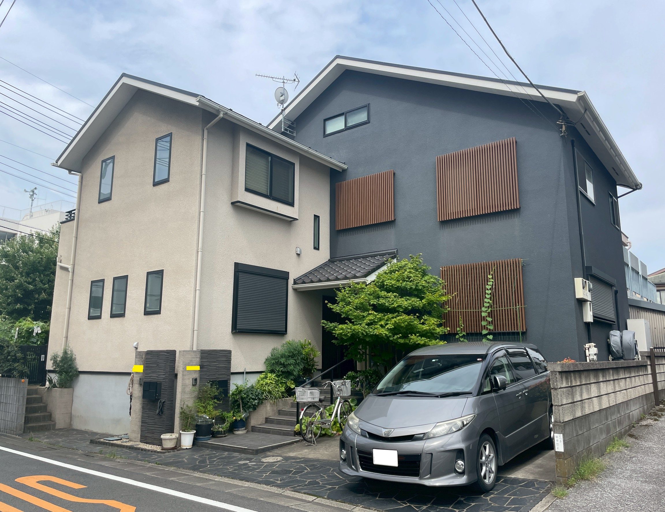 埼玉県戸田市(外壁塗装/屋根塗装/ベージュ)Before画像