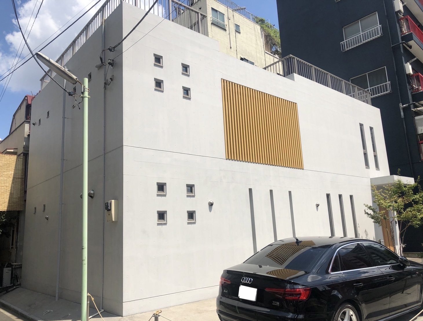 東京都荒川区（外部改修工事/防水工事/打ちっぱなしコンクリート）After画像