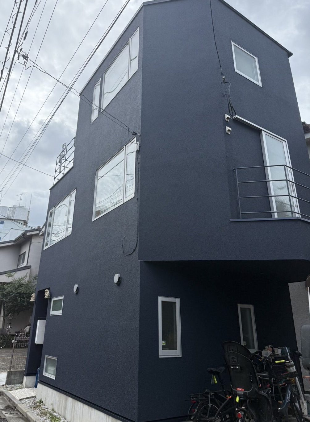 東京都渋谷区(外壁塗装/ネイビー)After画像