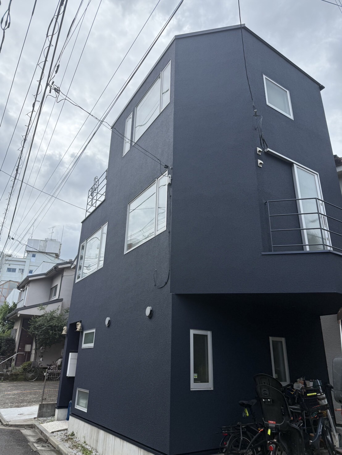東京都渋谷区（外壁塗装/ネイビー）After画像