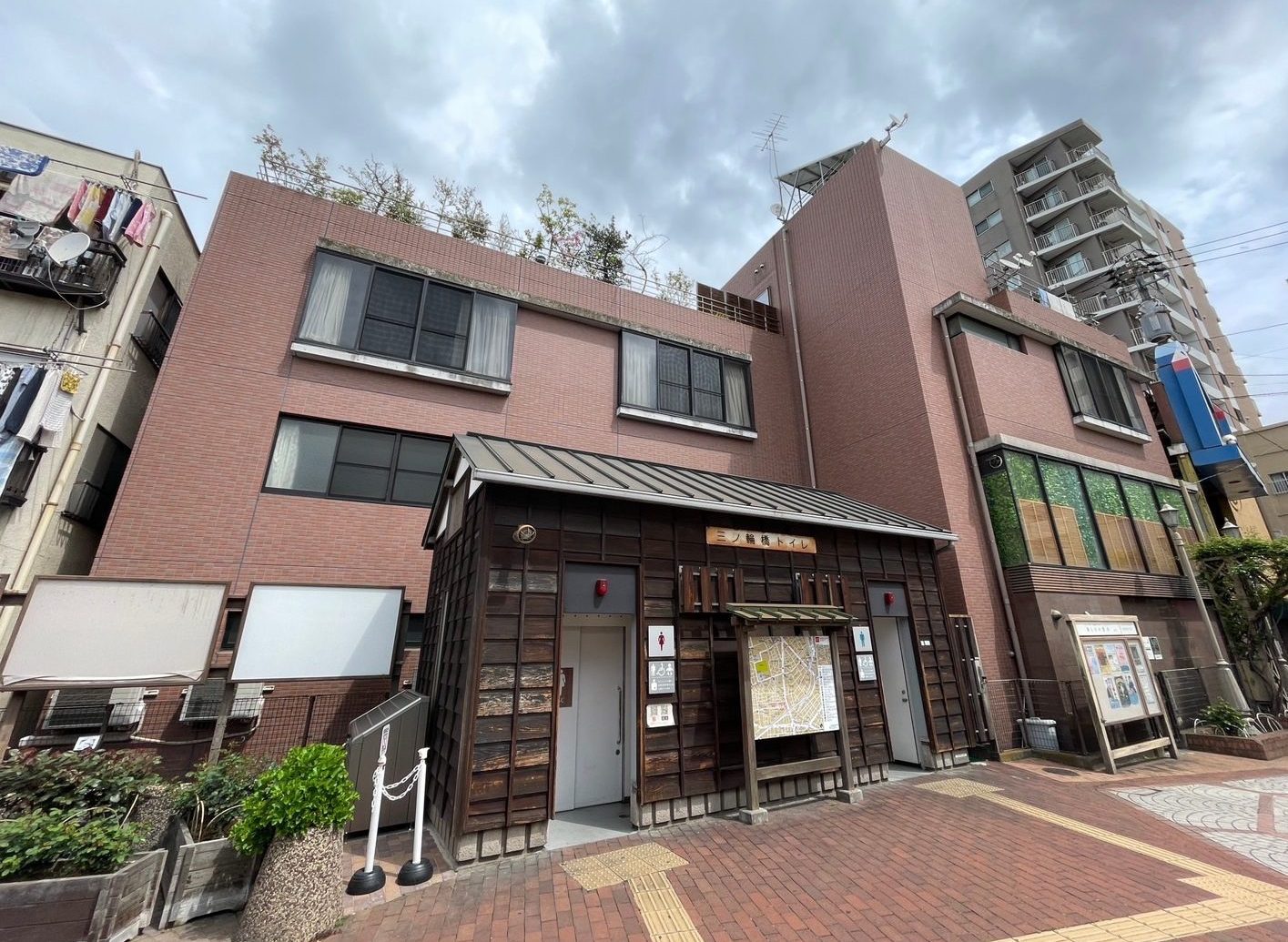 東京都荒川区(大規模修繕工事/防水工事)Before画像