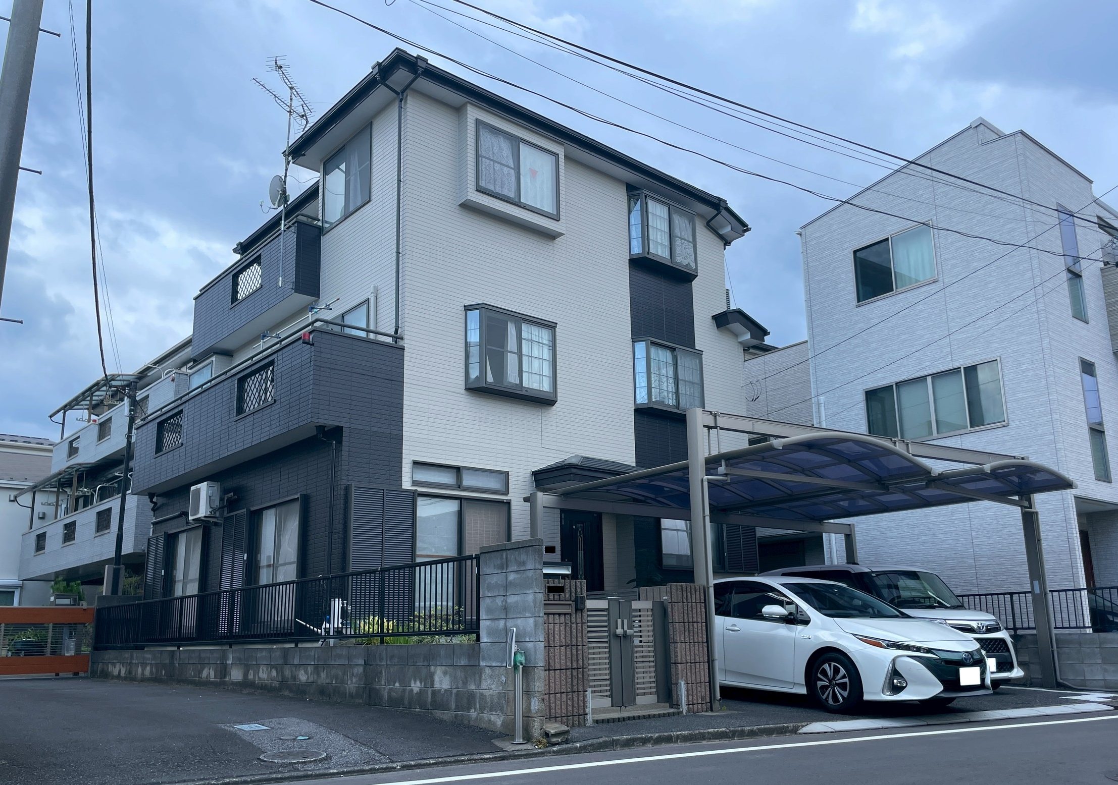 埼玉県川口市(外壁塗装/屋根塗装/ブラウン/アイボリー/ツートーン)After画像