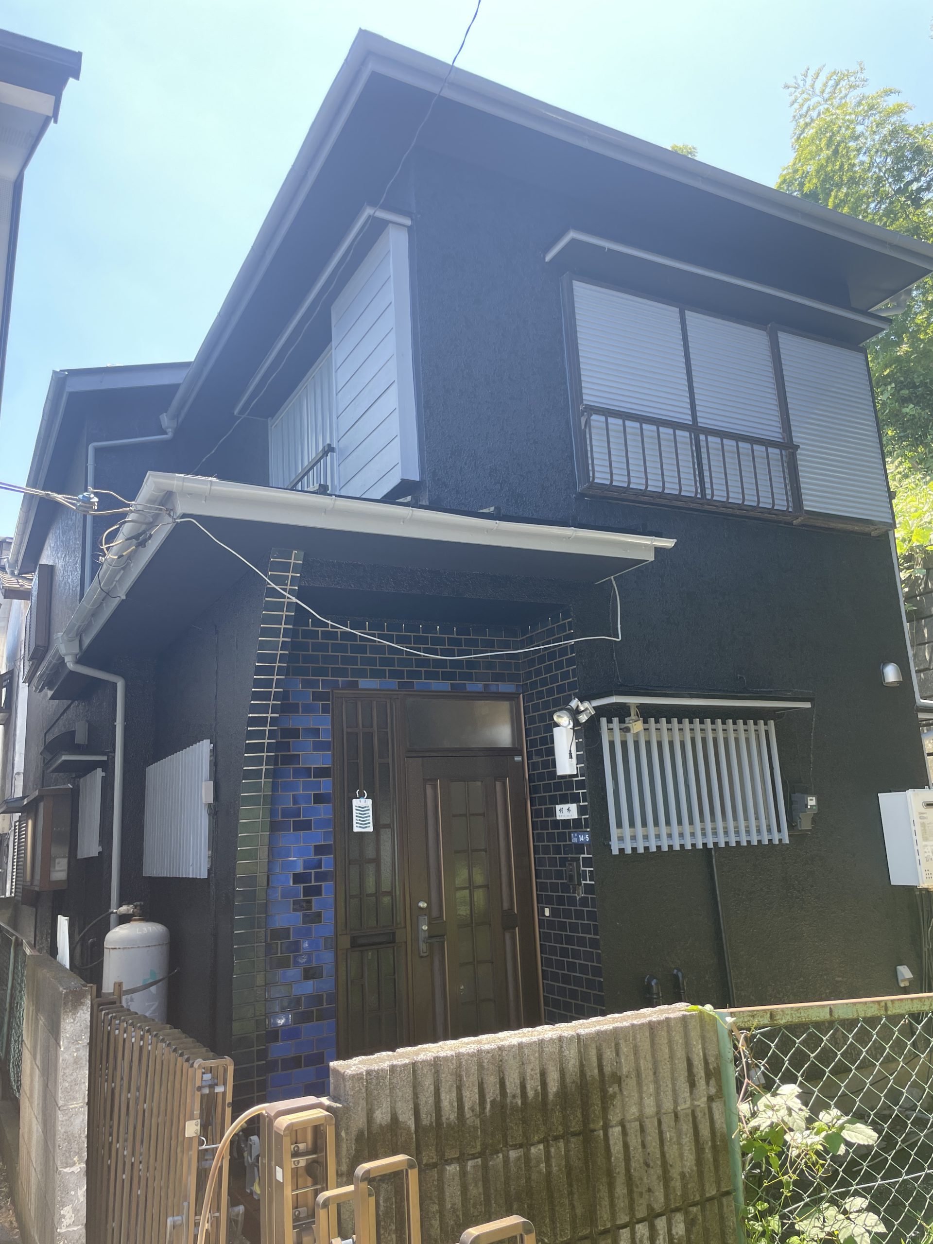埼玉県朝霞市(外壁塗装/屋根塗装/ブラック)After画像