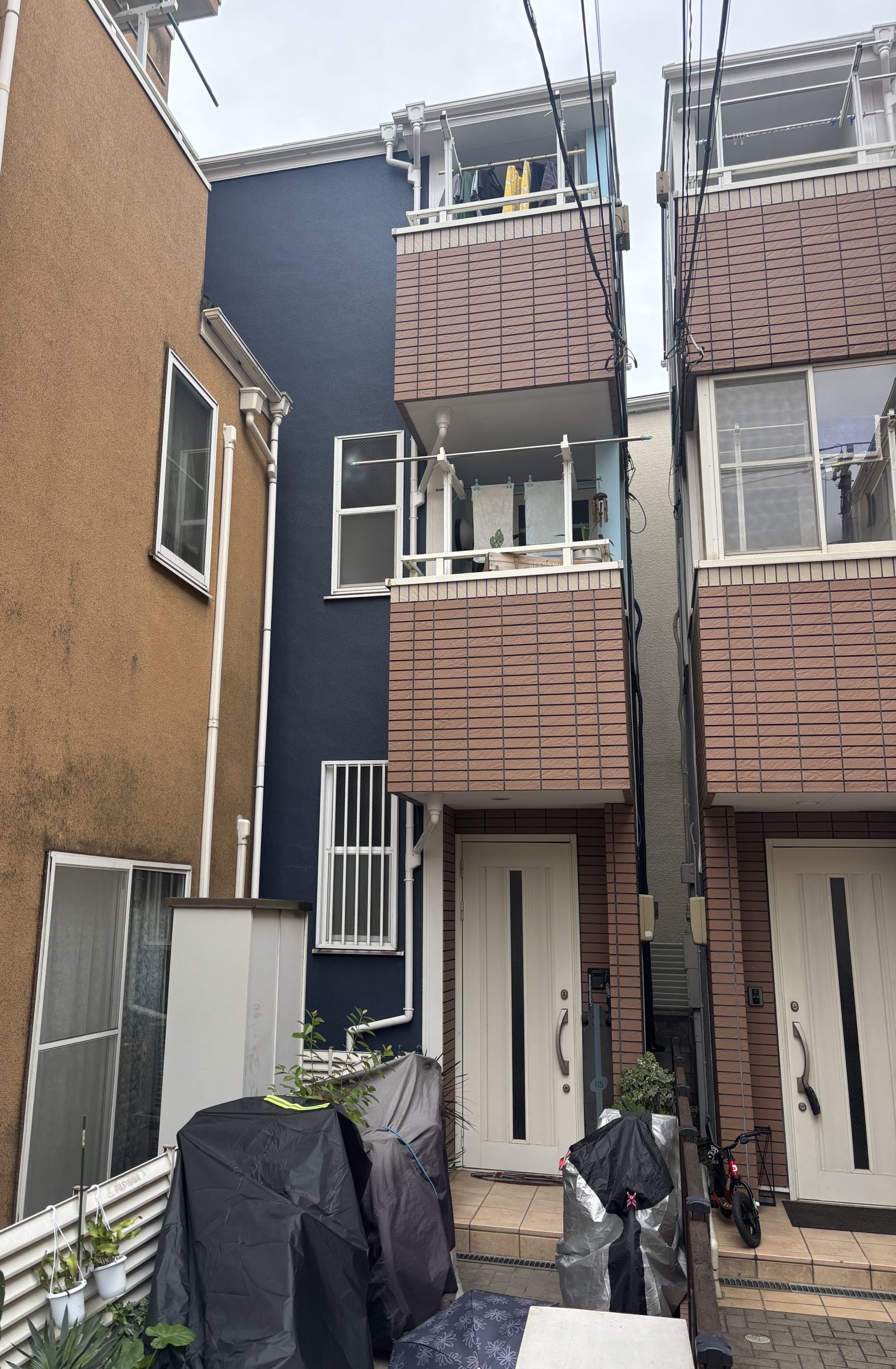 東京都足立区(外壁塗装/屋根塗装/ネイビー/ライトブルー)After画像