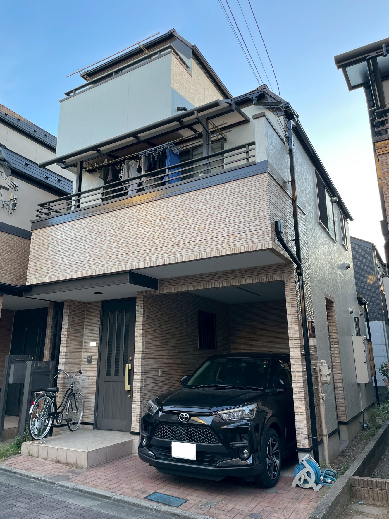 東京都足立区（外壁塗装/屋根塗装/クリヤー/アイボリー/ツートーン）After画像