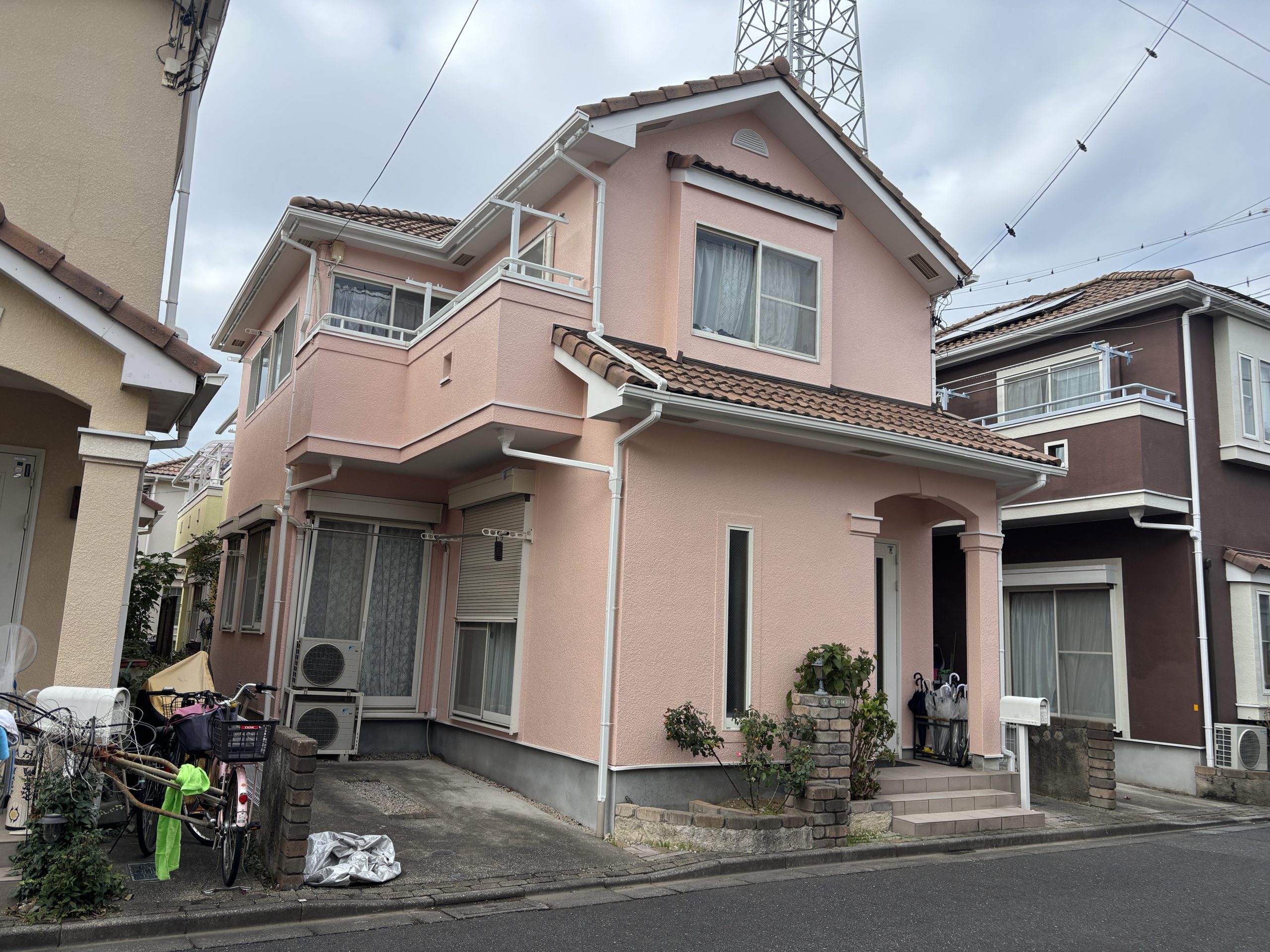 東京都足立区（外壁塗装/バルコニー床下地張り替え/ベージュ）After画像