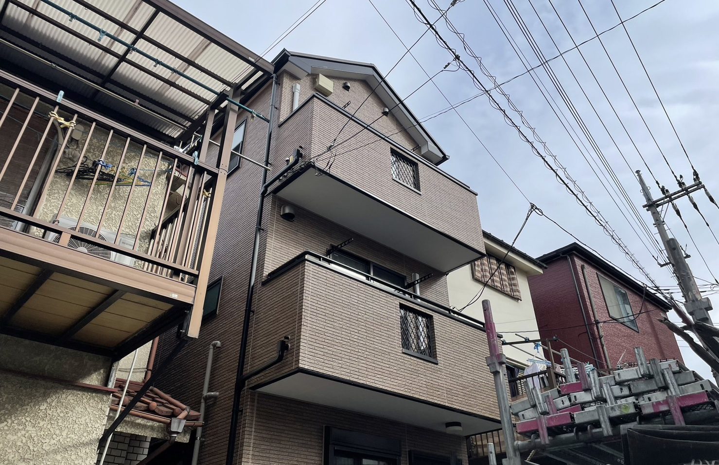 東京都荒川区（外壁塗装/屋根塗装/クリヤー）After画像