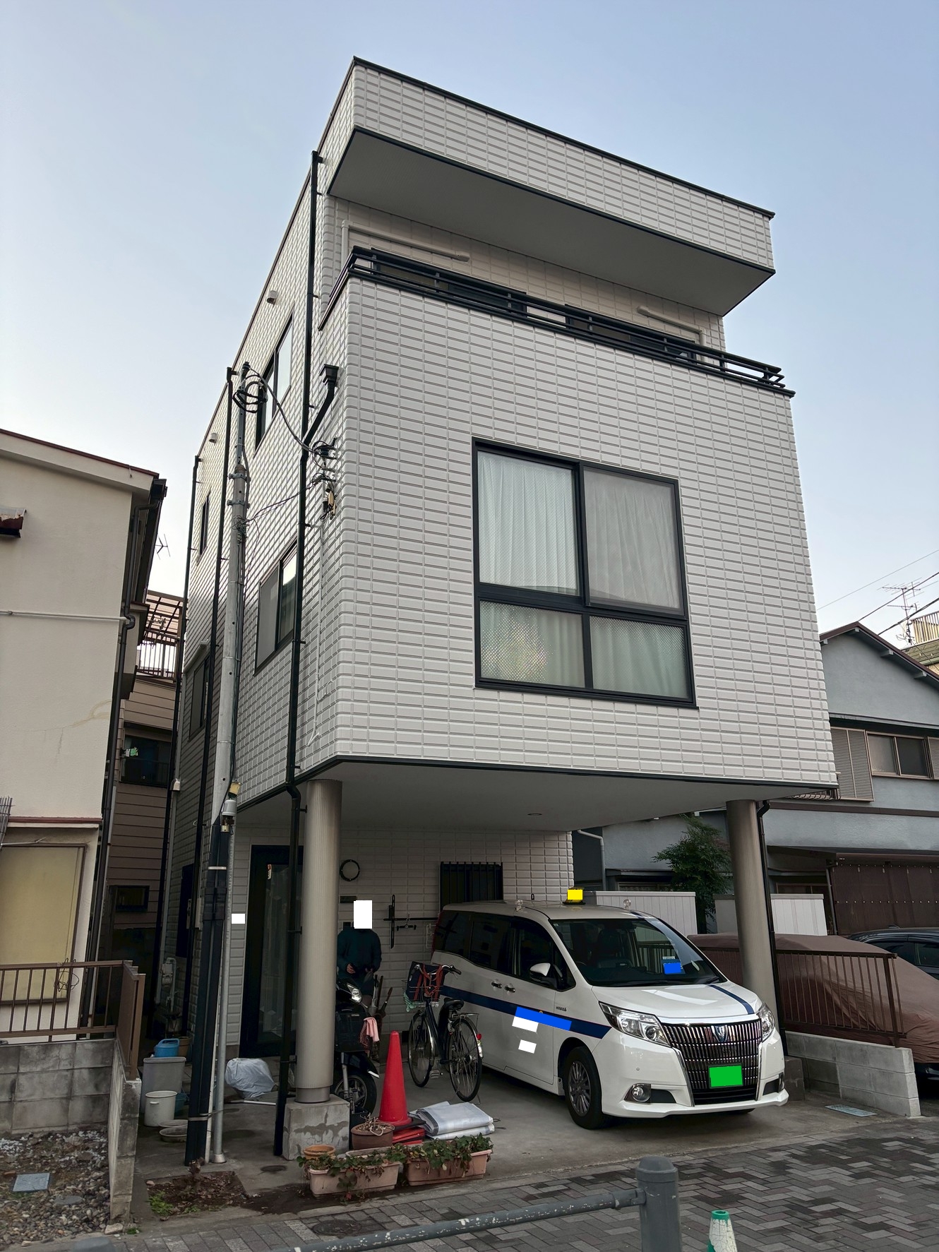 東京都荒川区（外壁塗装/陸屋根シート防水張り替え/ベージュ）After画像