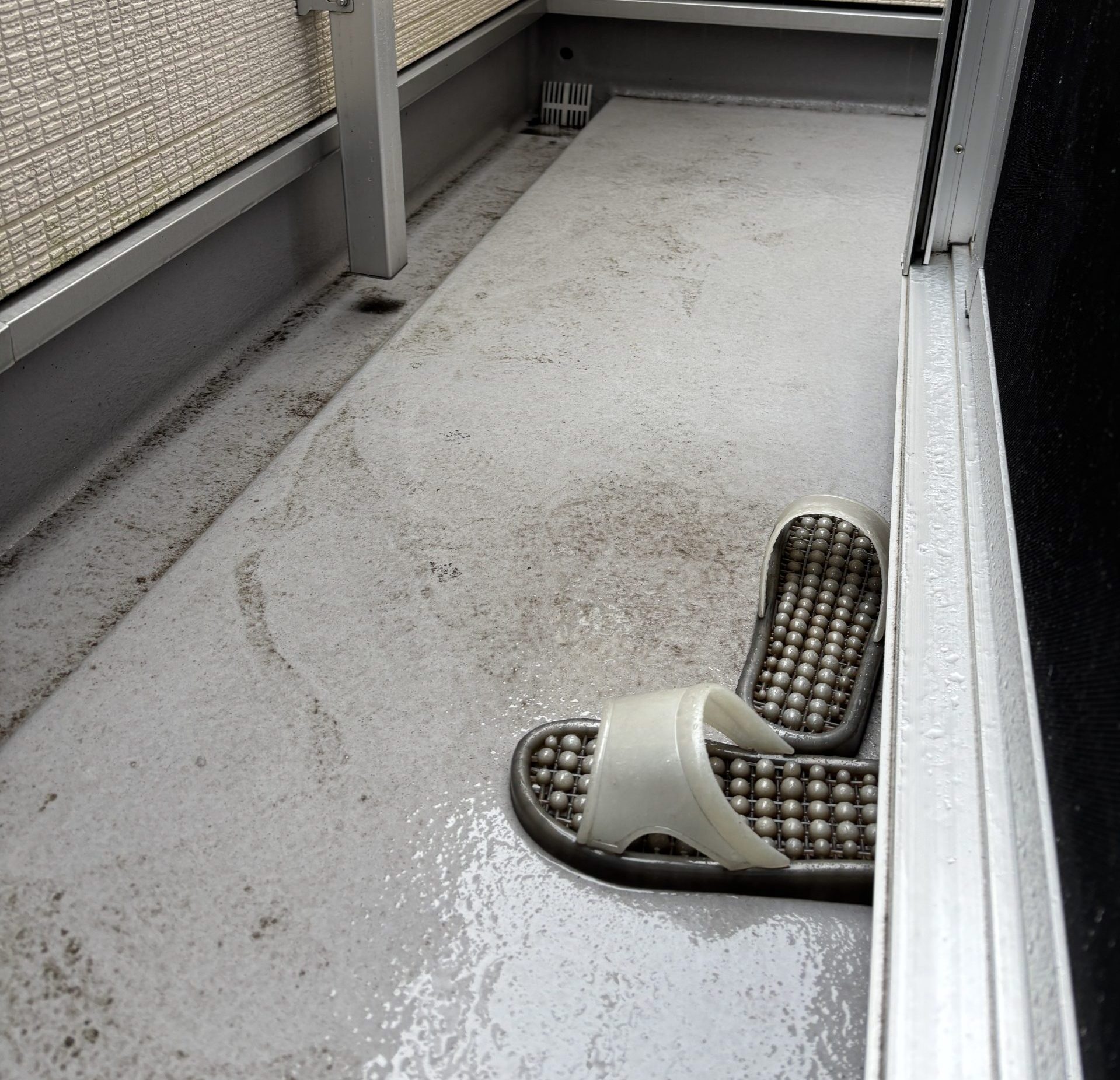 東京都荒川区（バルコニートップコート塗装）Before画像