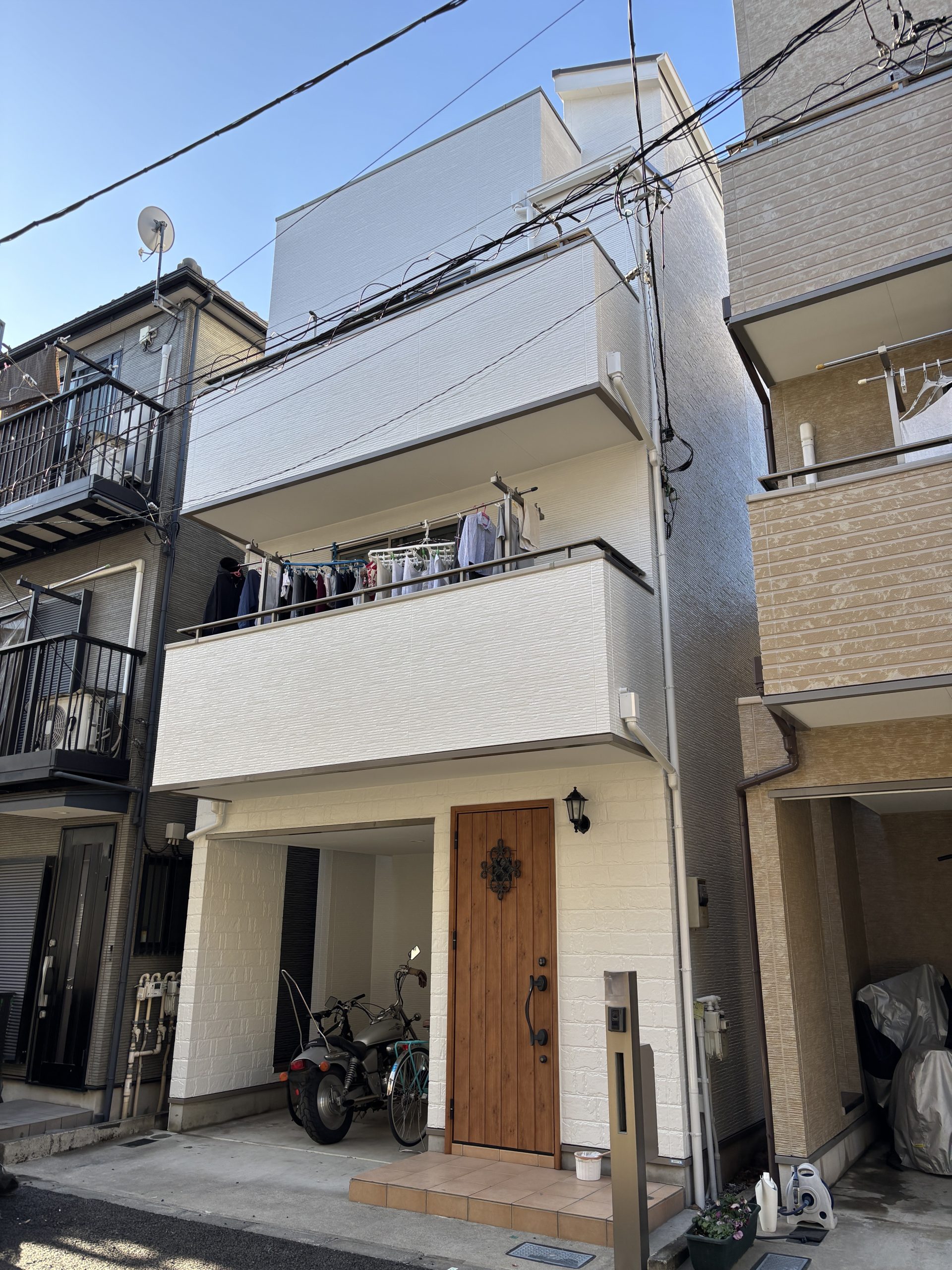 東京都文京区（外壁塗装/屋根塗装/ホワイト）After画像