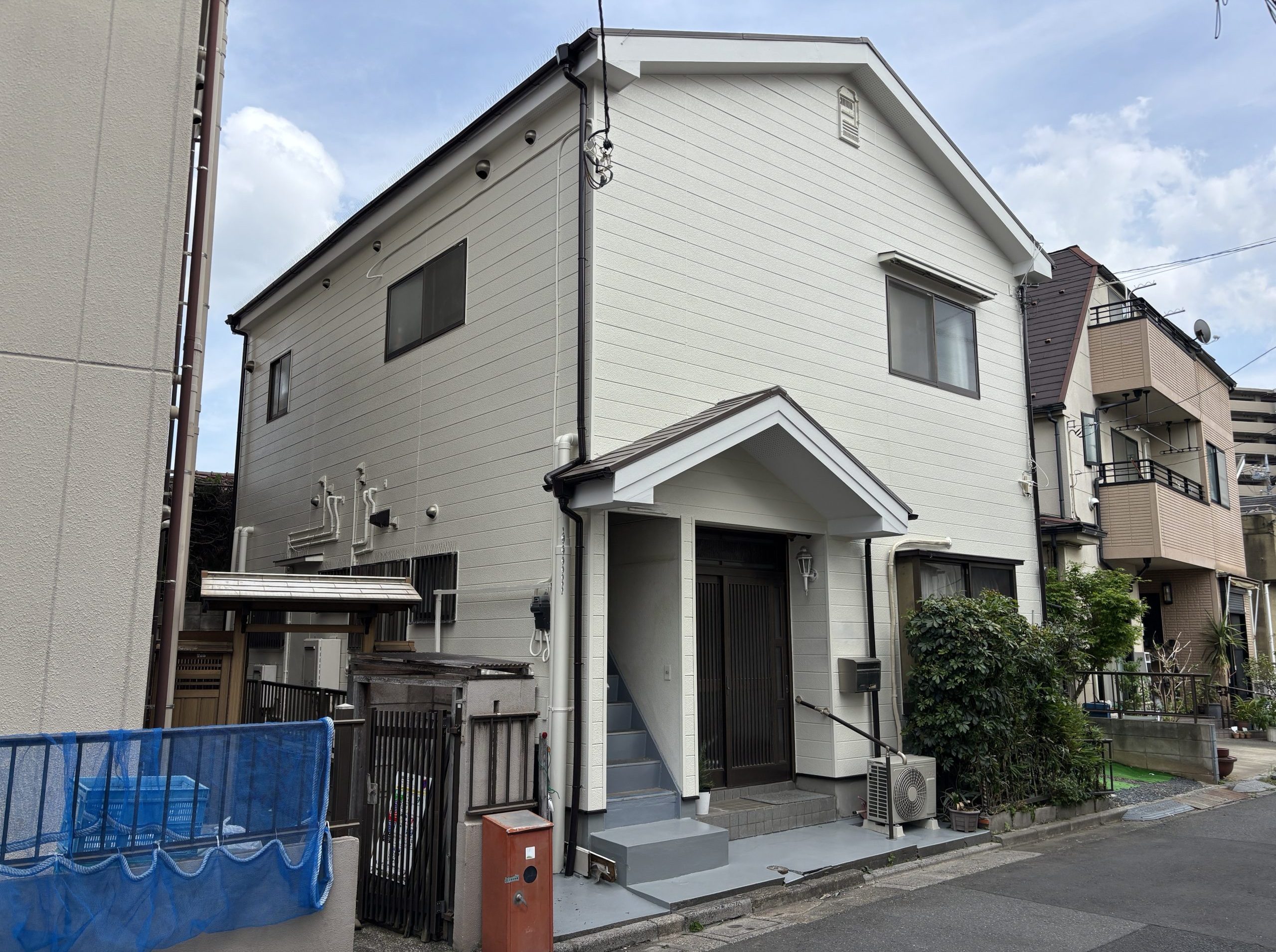 東京都足立区（外壁塗装/屋根塗装/アイボリー）After画像